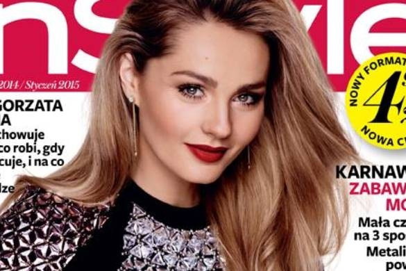 Małgorzata Socha na okładce InStyle
