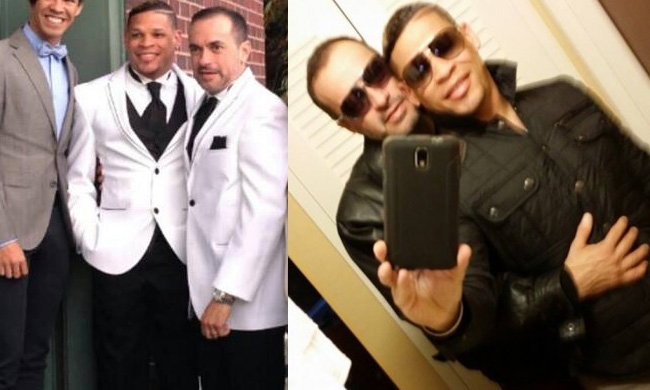 Bokser gej Orlando Cruz z mężem Jose Manuelem Colonem