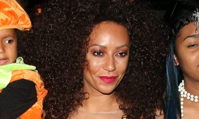 Melanie B jako Spice Girl na Halloween