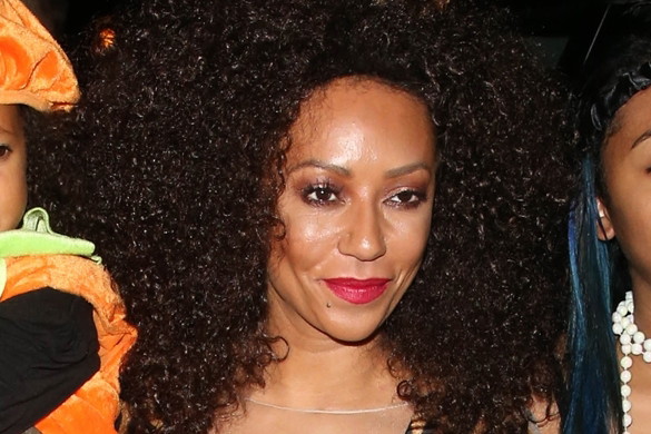 Melanie B jako Spice Girl na Halloween