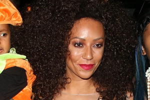 Melanie B jako Spice Girl na Halloween