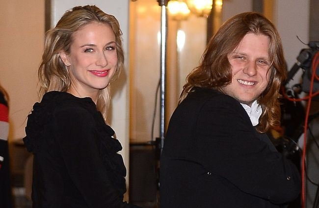 Natalia Klimas i Piotr Woźniak-Starak na premierze filmu "Wałęsa. Człowiek z nadziei"