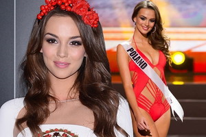Paulina Krupińska na pre-eliminacjach Miss Universe 2013
