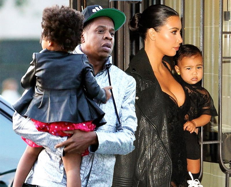 North West i Blue Ivy
