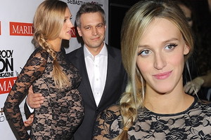 Aleksandra Żebrowska i Michał Żebrowski na gali Fashion Magazine 2013. W którym miesiącu ciąży jest Aleksandra Żebrowska