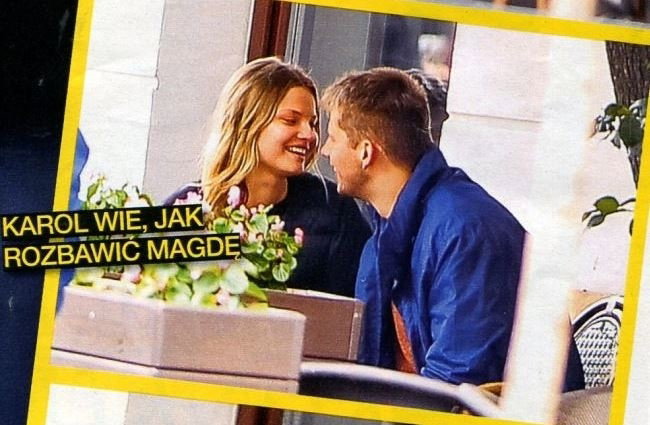 Magdalena Frąckowiak z nowym chłopakiem Karolem