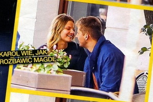 Magdalena Frąckowiak z nowym chłopakiem Karolem