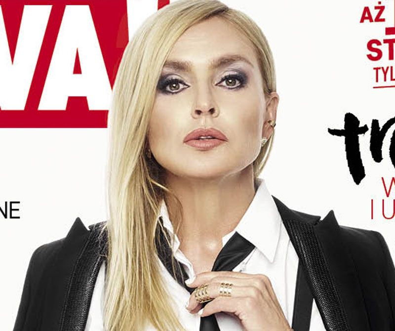 Monika Olejnik na okładce Vivy