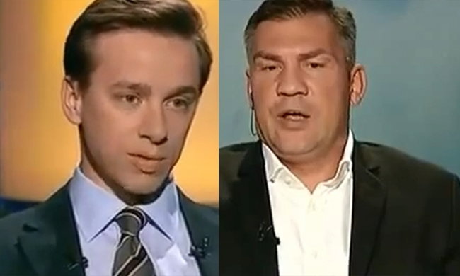 Dariusz Michalczewski i Krzysztof Bosak w programie Polsatu