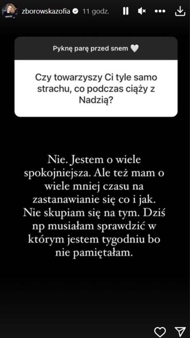 Zofia Zborowska o stresie w ciąży