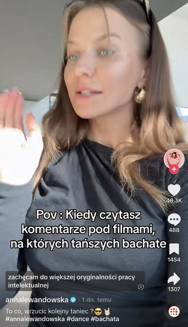 TikTok Ani Lewandowskiej