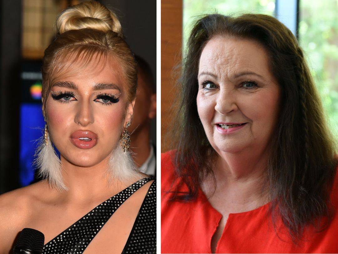 Caroline Derpienski i Anna Dymna