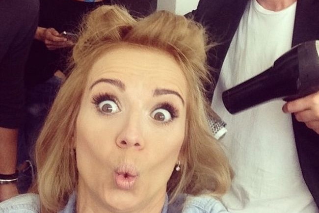 Anna Przybylska u fryzjera. Anna Przybylska na Instagramie