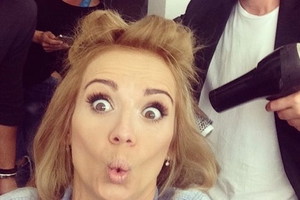 Anna Przybylska u fryzjera. Anna Przybylska na Instagramie