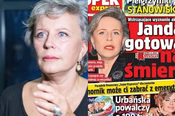 Krystyna Janda wkręciła Super Express