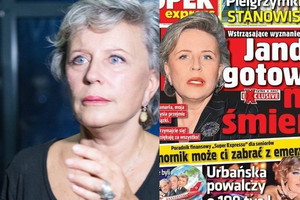 Krystyna Janda wkręciła Super Express