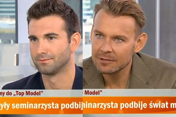 Niedoszły ksiądz w Top Model