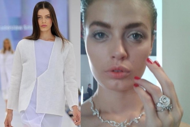 Renata Kurczab za kulisami pierwszej sesji dla Diora