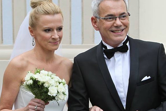 Ślub Roberta Janowskiego i Moniki Głodek