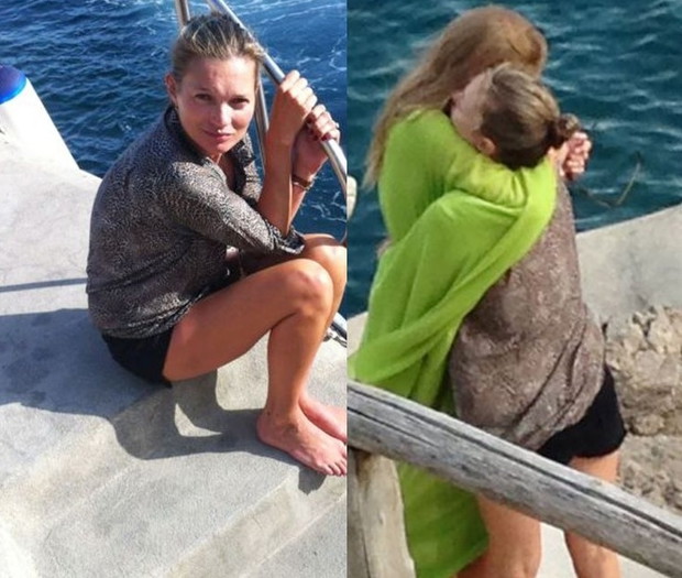 Kate Moss na poprawinach ślubu Małgosi Beli