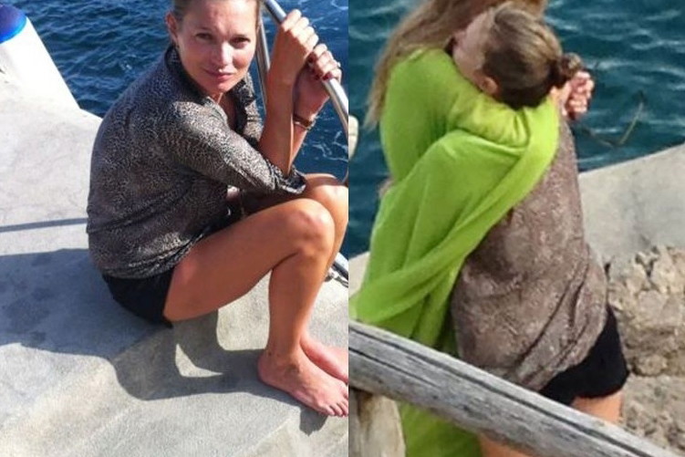 Kate Moss na poprawinach ślubu Małgosi Beli