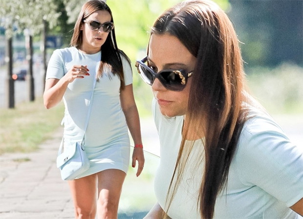 Anna Mucha w ciąży 2013 w niebotycznych szpilkach