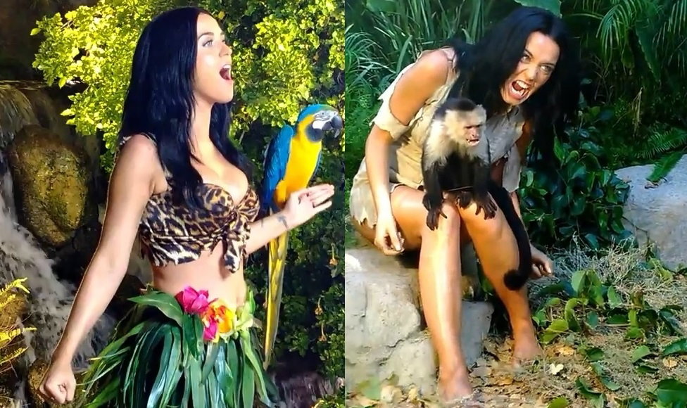 Katy Perry "Roar" teledysk kulisy