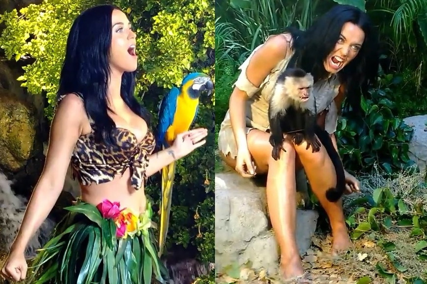 Katy Perry "Roar" teledysk kulisy