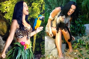Katy Perry "Roar" teledysk kulisy