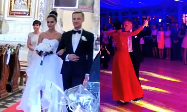 Ślub i wesele Marcina Mroczka
