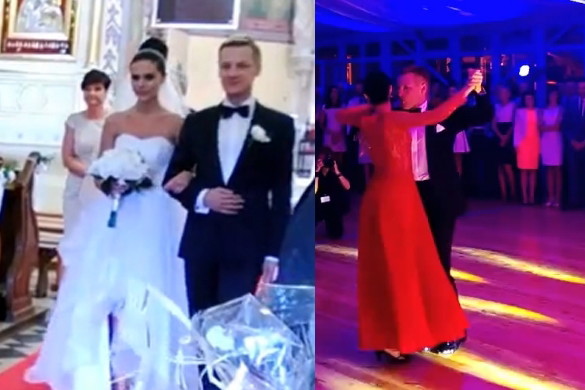 Ślub i wesele Marcina Mroczka