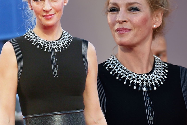 Uma Thurman na 71. Festiwalu w Wenecji