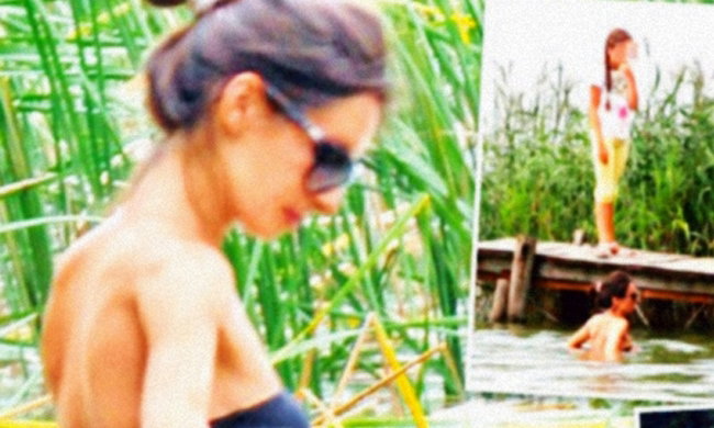 Wakacje Marty Kaczyńskiej z dziećmi. Marta Kaczyńska w bikini