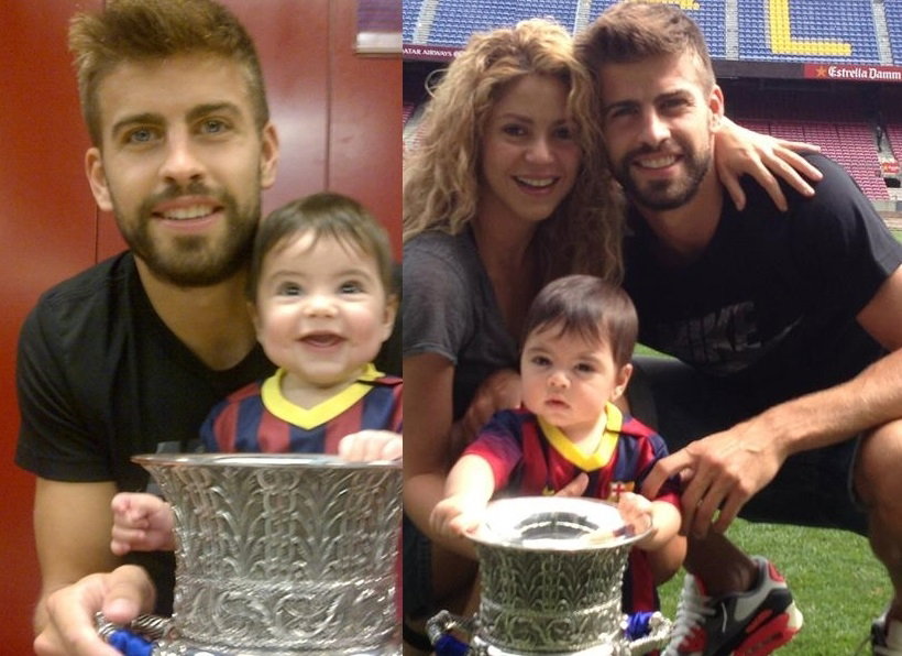 Milan Pique syn Shakiry i Gerarda Pique