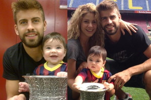 Milan Pique syn Shakiry i Gerarda Pique