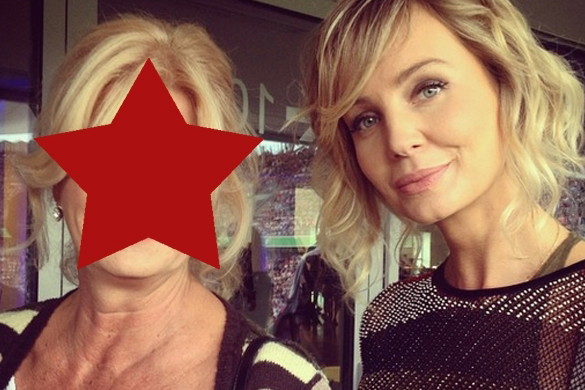 Agnieszka Szulim z mamą na meczu TVN-TVP. Mama Agnieszki Szulim. Agnieszka Szulim pokazała mamę