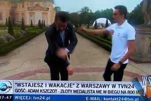 Wpadka Jarosława Kuźniara na wizji