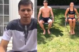 Splash Szczęsnego i Lewandowskich