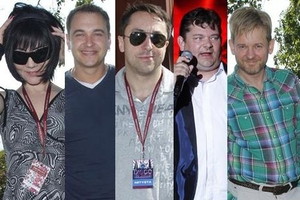Gwiazdy podczas koncertu Disco Pod Żaglami w Mrągowie
