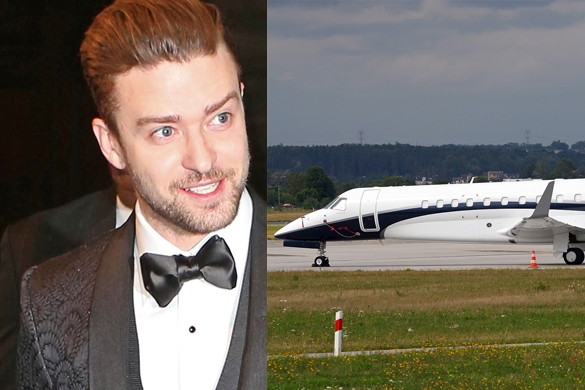 Samolot Justina Timberlake'a