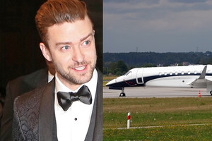 Samolot Justina Timberlake'a