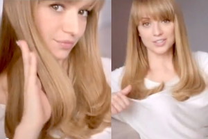 Ania Przybylska w reklamie Garnier