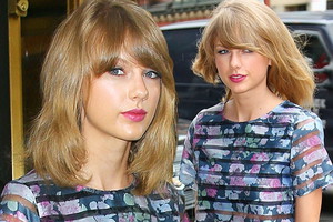 Taylor Swift w stylizacji z H&M