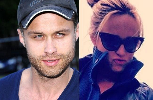 Maciej Zakościelny z dziewczyną Caity Lotz w Bukowinie Tatrzańskiej
