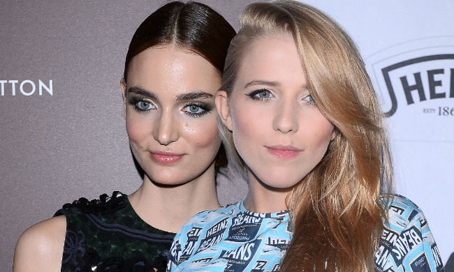 Jessica Mercedes i Zuzanna Bijoch w Top Model