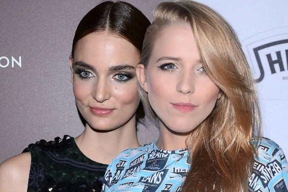 Jessica Mercedes i Zuzanna Bijoch w Top Model