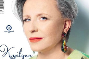 Krystyna Janda na okładce C'est La Vie
