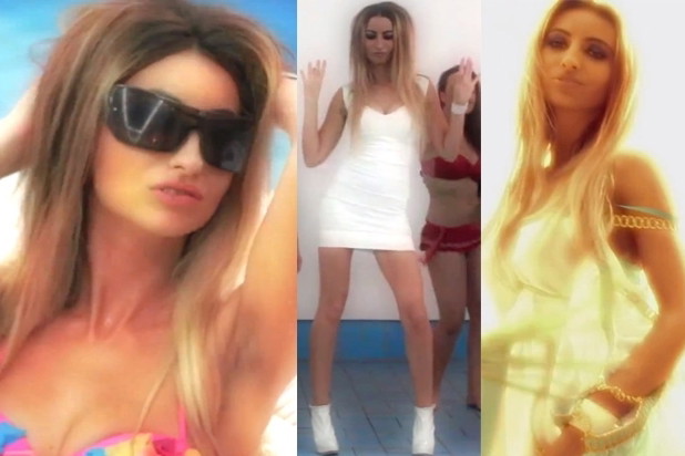 Jola Rutowicz w teledysku Hit Lata No. 1