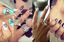 Letni manicure gwiazd