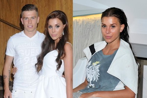 Jakub Kosecki i Ola Chlebicka (polska Kim Kardashian) na otwarciu Atelier Kajetan Góra